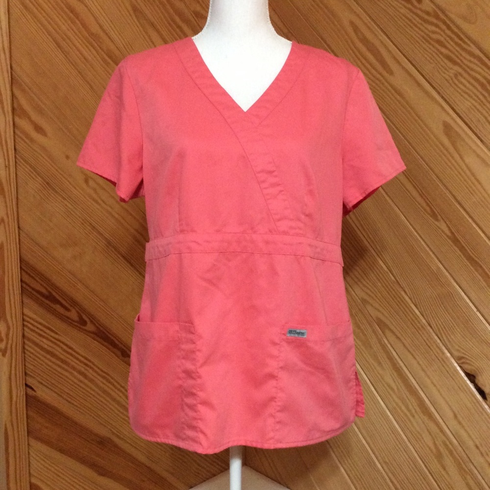 Grey’s Anatomy Scrubs Women’s Modern Fit Mock Wrap